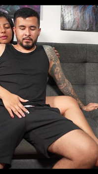 Stepsister Masturbates Her Young Stepbrother and Makes Him Cum Three Times!