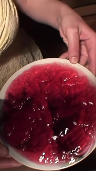 Jell - о! Поедание спермы, когда десерты не удался