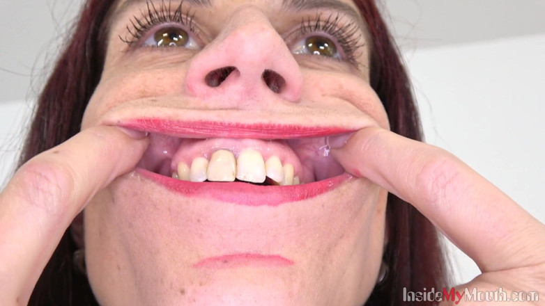 Inside My Mouth: Mouth fetish clip with ali bordeaux fullhd - Inside my mouth