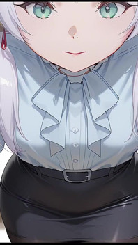 Frieren Kom Till Sin Chef För Att Be Om En Löneförhöjning. Frieren Har Sex Med Sin Chef. Frieren Hentai Cosplay