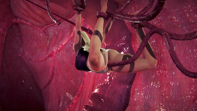 Waifu club 3D: Ino found strange things in a cave