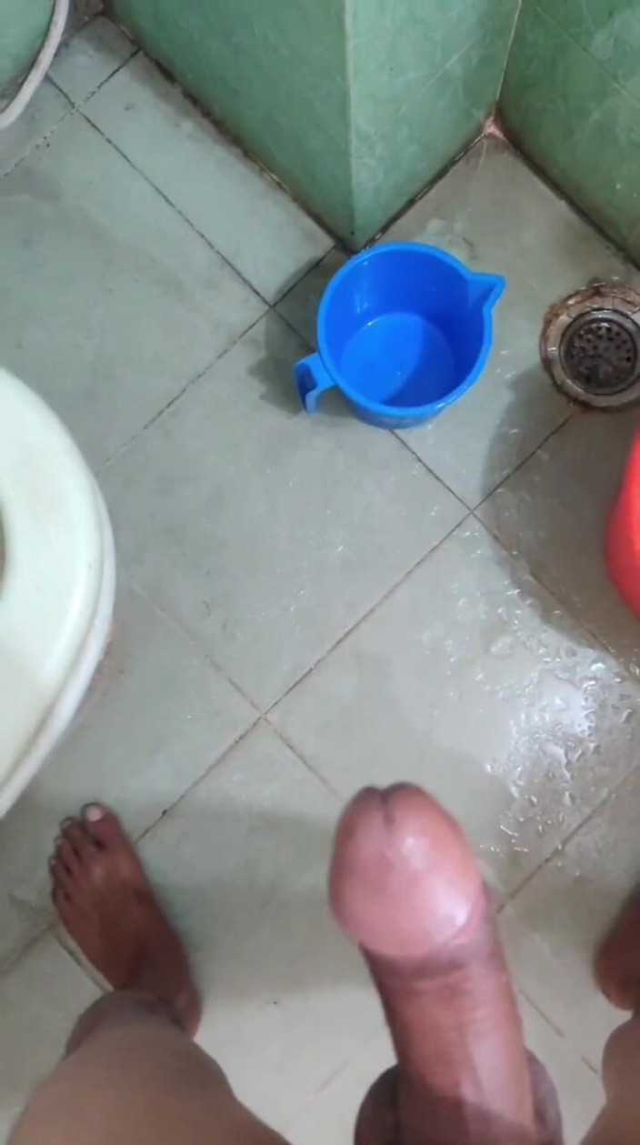 Sabbir khan: Bengali Boy's Solo Masturbation in the Bathroom