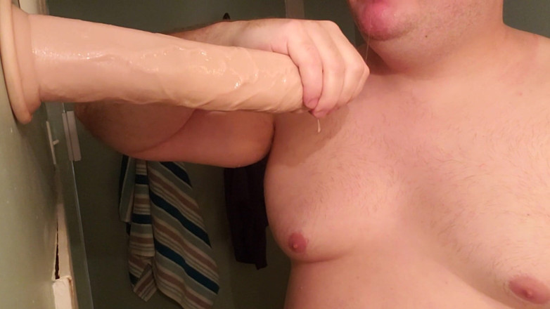 Charlieboy69: Deepthroat enorm 11 tum king cock dildo