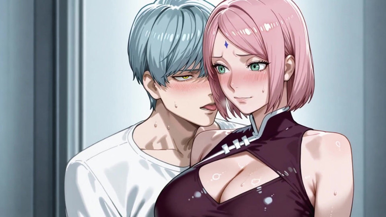 Prznai: Máscara de Amai (opm) X Sakura (naruto)