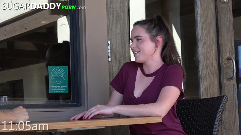 Sugar Daddy Porn: Girl Next Door Found Daddy Cock for Extra Clothes Money.