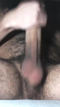 Masturbating and Getting a Lot of Milk Out of My Fat and Long Penis