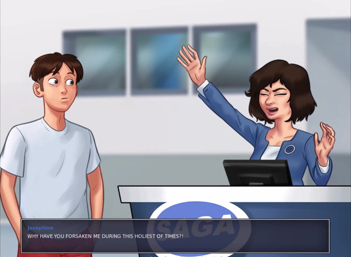 Johannes Gaming: Yaz mevsimi efsanesi - Jenny'nin göğüslerini emiyor