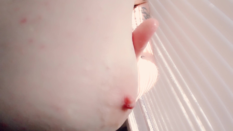 GregoreErotic: Wet big ass shower bounce and twerk ftm