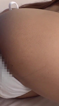Femeie Frumoasă Căsătorită Yui Poartă Fundul Haine Fetiș Bandă Erotică