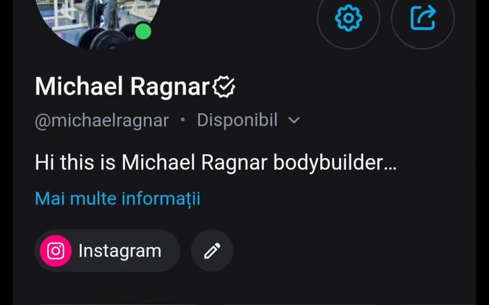 Michael Ragnar: 腹筋に大きなザーメン