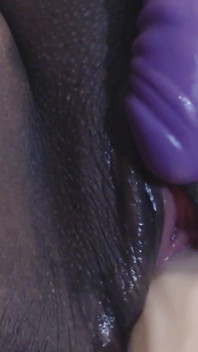 Huge Dildo Stretching My Tight Wet Pussy