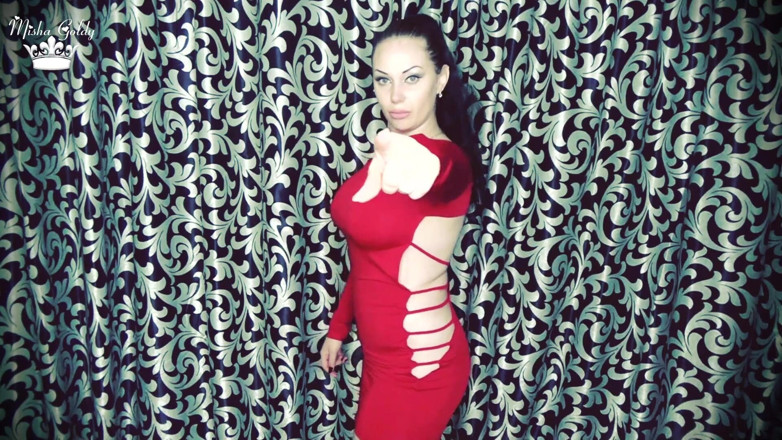Goddess Misha Goldy: Musisz dać mi czas i pozwolenie na spermę teraz!