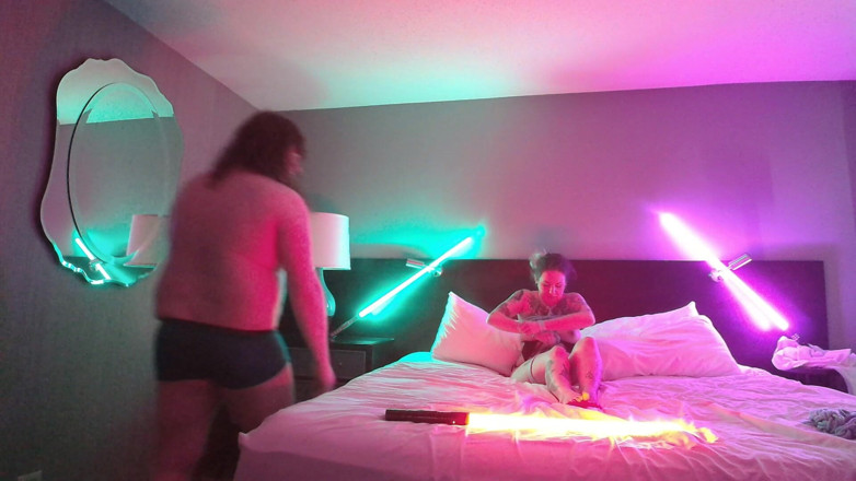 Lady Lazarus: Bts Blowjob and Fucking Harrison Mark Rope Tied