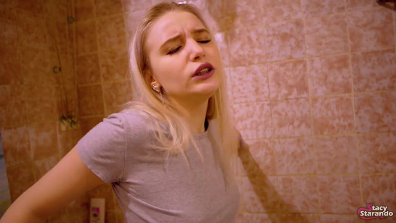 Stacy Starando: Teen Girl Rubs Her Pussy in Panties on Various Pieces...