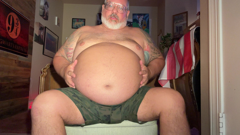 Hand-Free-Daddy-Chub: 핸잡 무료 대박 부하