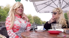Niemiecka skaut - Dopasuj duże cycki dojrzałe Monica pickup i jebanie na castingu ulicznym