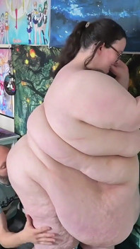 ストリップと愛撫のSSBBW