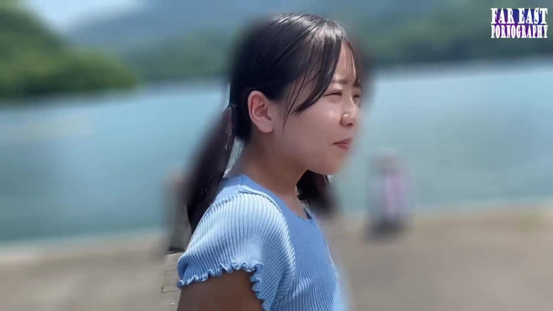 Far East pornography: Sonne geküsst, F-cup-Nervenkitzelritt mit einer spermaliebenden schönheit auf einem wilden,...