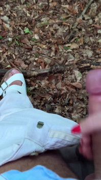 Fast Erwischt: Öffentlicher Fick Am See, Handjob & Outdoor-pisse