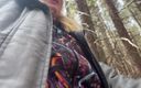 Milf Sex Queen: Pissing in the Woods in the Winter Day