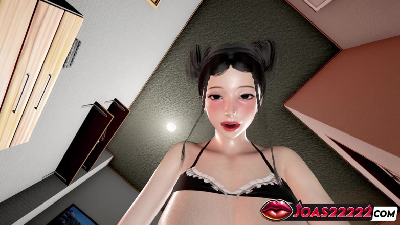 Joas22222: Miyoko Maid Rule34 3D Animação em primeiro plano vaqueira, foda em...