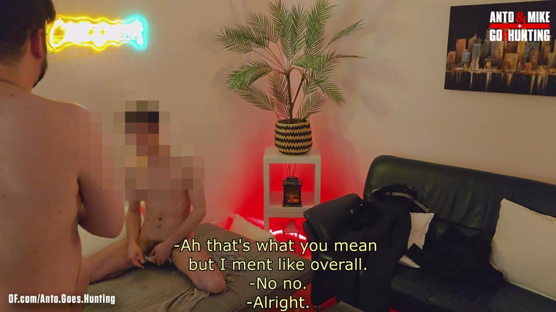 AntoGoesHunting: Heteroseksüel twink öğrenci geri gelmek istiyor ve emildikten sonra ilk kez...