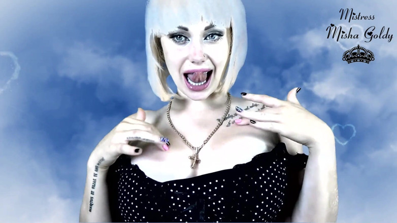 Goddess Misha Goldy: Black widow will consume you alive on first date before...