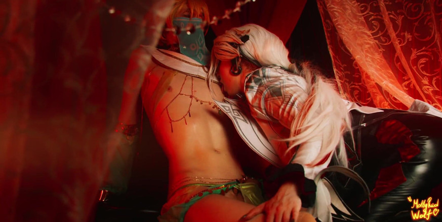 MollyRedWolf: Genshin Impact. Harlekin ließ den Reisenden für sich tanzen – Mollyredwolf