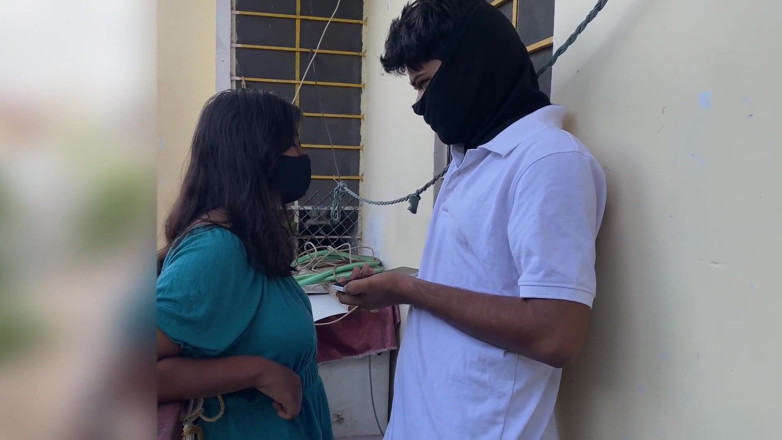 Pinkididi: Outdoor Sex Stepbrother and Stepsister Outside Door Romance and Sex...