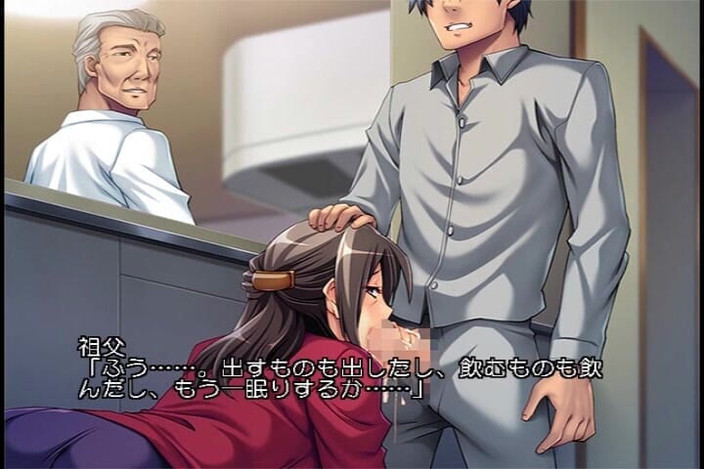 Hentai Eagle: Greatgrams навчає свого маленького чоловіка, який продовжує просити більше