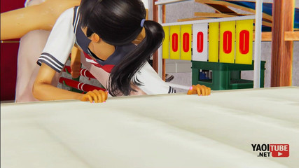 Yaoitube: フェムボーイヤオイ - サイモンは体育の先生のために犯された