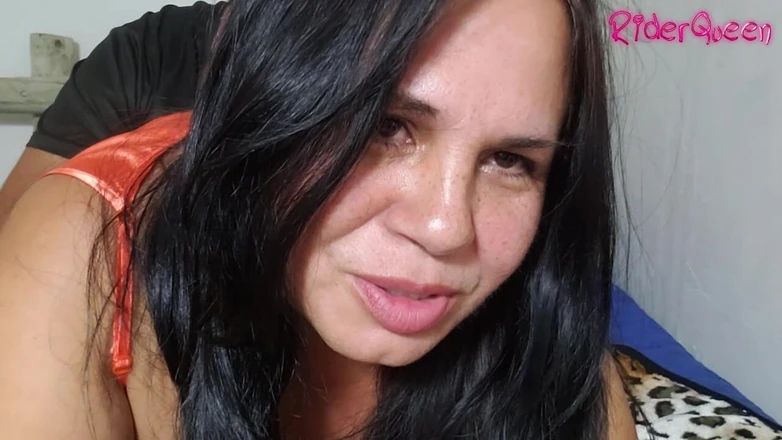 Riderqueen BBW Step Mom Latina Ebony: Mature BBW Demands Sex to Husband