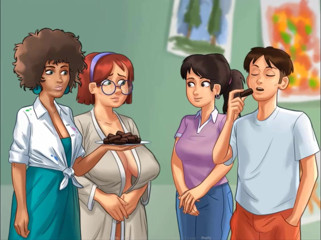 Cartoon Play: Yaz mevsimi efsanesi bölüm 233 - çıplak sanat çalışması