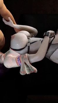Diosa diva animada: curvas en movimiento - animación 3D hentai