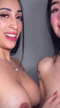 Two Horny Girls - Threesome Video with Chavita Grimaldi and Sonriebitchh