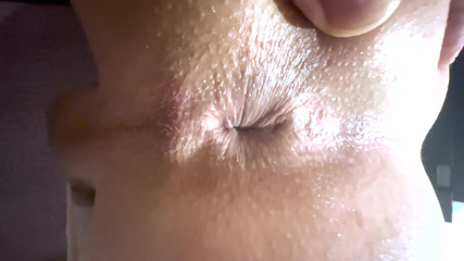 Daddy and Asuka: Stepdaddy Plays with Gorgeous Redhead's Ass and Eats Her Out...