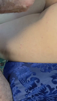 Hairless Twink Footjob Finish - Thick Cum on Legs & Abs