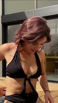 Beautifull Melia Rose ile sahne arkası röportajı