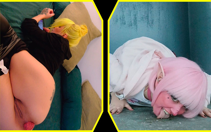 Forest-Whore: La mia stupida schiava maiale # 1 si umilia per divertimento