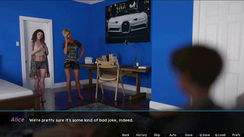 Visual Novels: 여름 향기 16부(여자친구 루트)