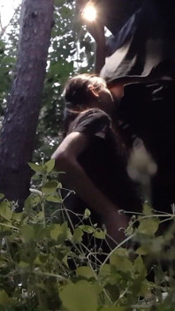 I Fuck My Stepsister in the Mouth in the Woods so Her Boyfriend Doesn't Catch Us