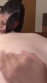 Both Hands Are Locked on Her Chubby Thighs. Sucked Until Her Glans Blisters -1