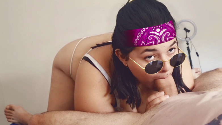 Sashasweet: Morena Chupando Pau Grande