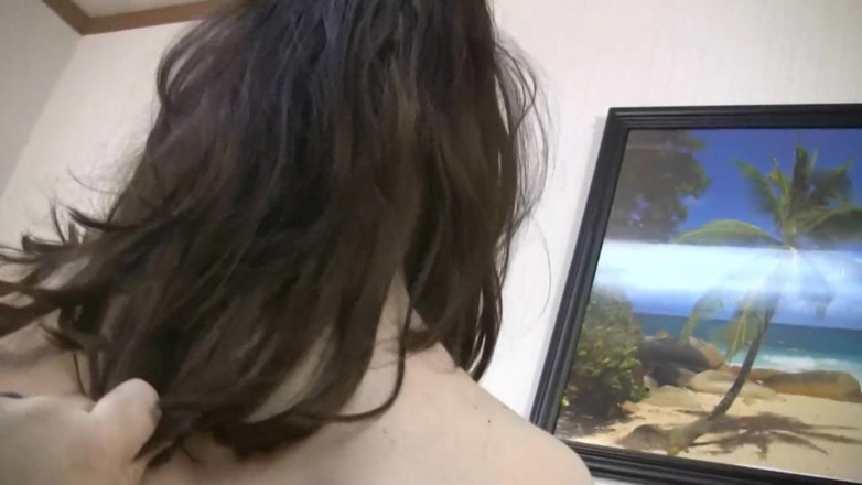 Injoy X: Cute brunette 18 year old teen with puffy nipples riding sugar...