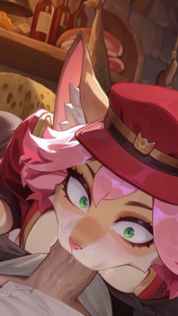 Chica hentai peluda de pelo rosa con grandes tetas monta una gran polla y obtiene su pequeño coño preñado - hotel tales (juego de vapor)