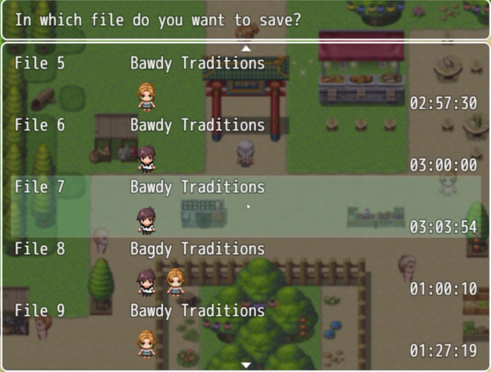 Porny Games: Bawdy traditioner v0.6.9 - Att ha anal utomhus