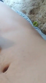 Me Playing with My Non-op Hard Morning Clit