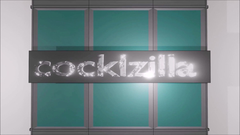 Cockizilla: Crystal Brad och Chris Nowens träffar det i studiorna av...