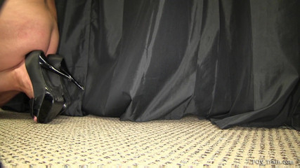 Glory Hole Secrets: Blonde Milf Crystal gets train ran on her part 4