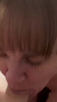I almost lost it! Wow  another huge load shot into my mouth again  I got every last drop again   hope you enjoy  and have a grea